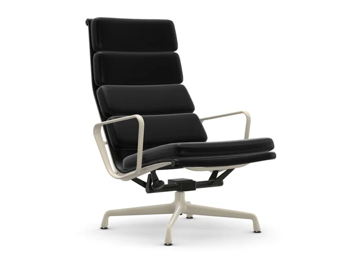Vitra Soft Pad Chair EA 222 – Lounge Sessel Entworfen von Charles & Ray Eames