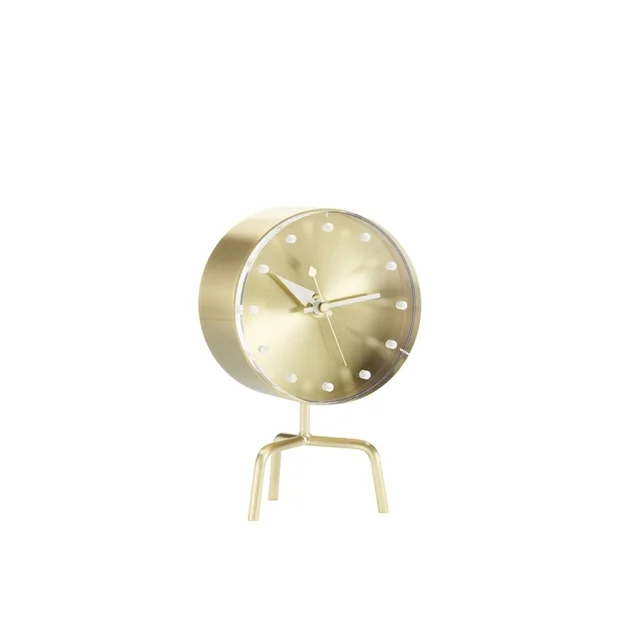 Vitra Tripod Uhr Messing