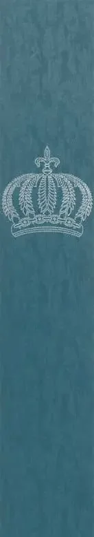 Vliestapete Krone, Betonoptik Metalloptik Modern glänzend in Grün