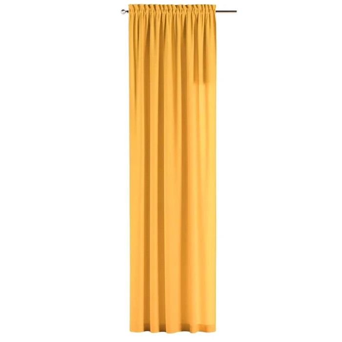 Vorhang mit Schlitzen und Rüschen Yellow Tipi Happiness [Größe 130×260 cm]