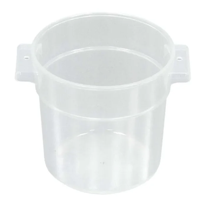 Vorratsbehälter rund, transparent, 1 Liter