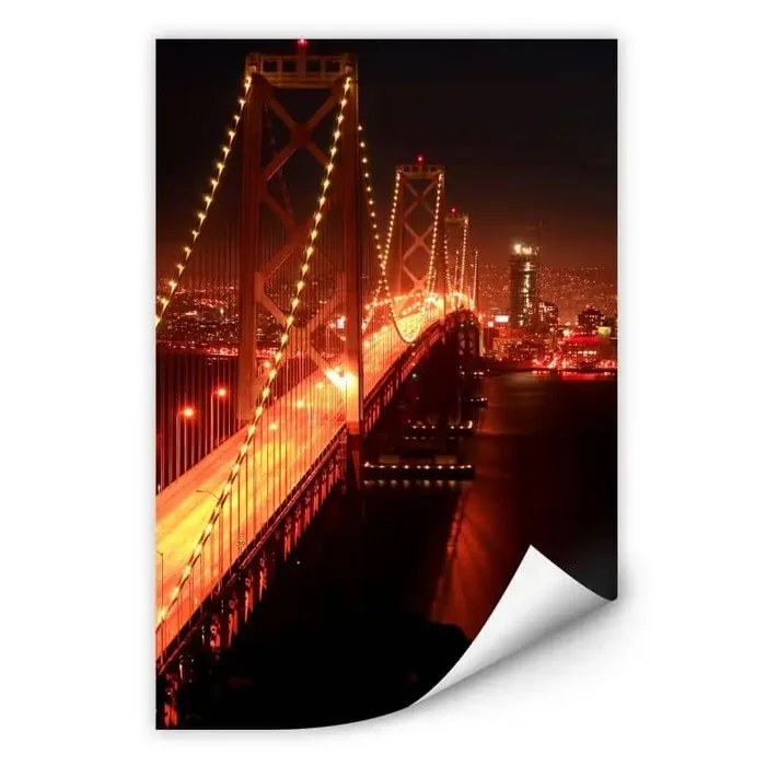 Wallprint W – Lights in San Francisco