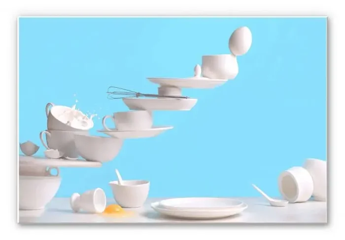 Wandbild Belenko – One touch Omelette