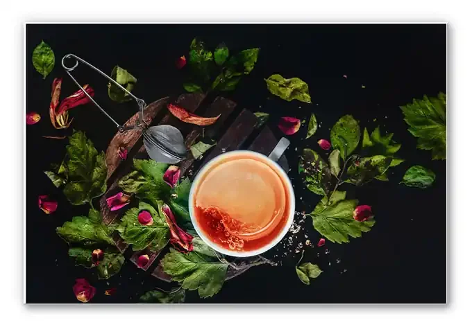 Wandbild Belenko – Tea Lover