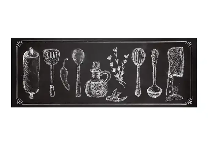 Wandbild Rustic Kitchen – Panorama