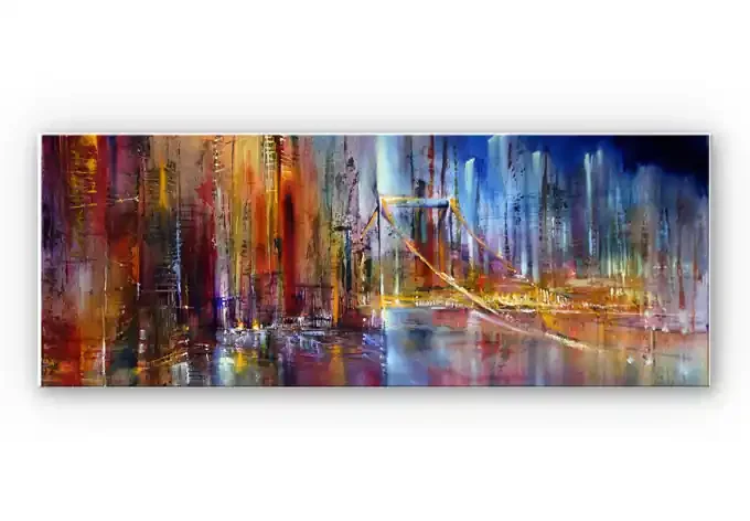 Wandbild Schmucker – Stadtansicht – Panorama