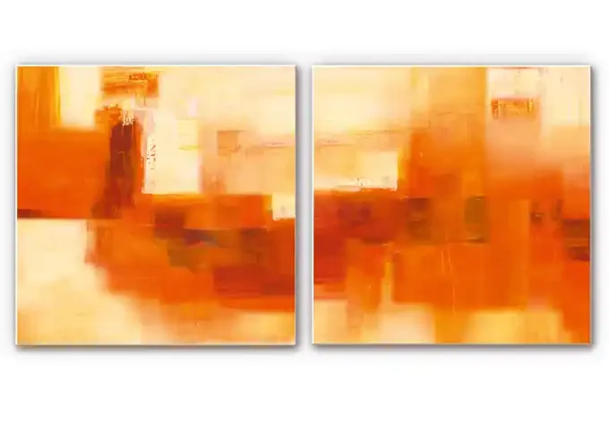 Wandbild Schüßler – Cosmic Connection (2-teilig)