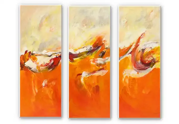 Wandbild Schüßler – The Journey (3-teilig)