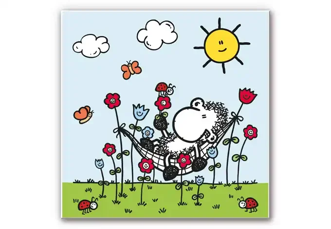 Wandbild sheepworld Ganz viel nix