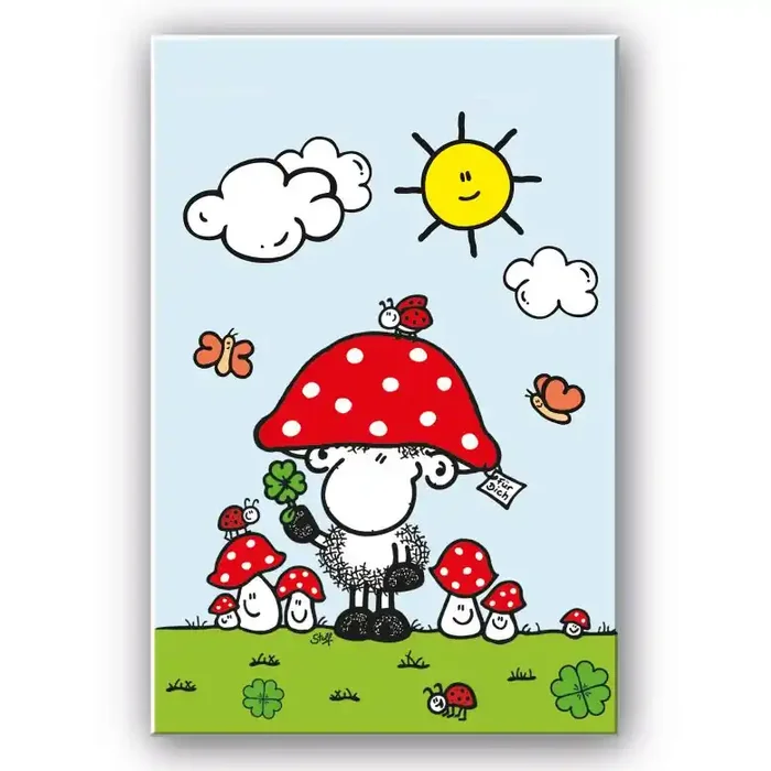 Wandbild sheepworld Glücksbringer