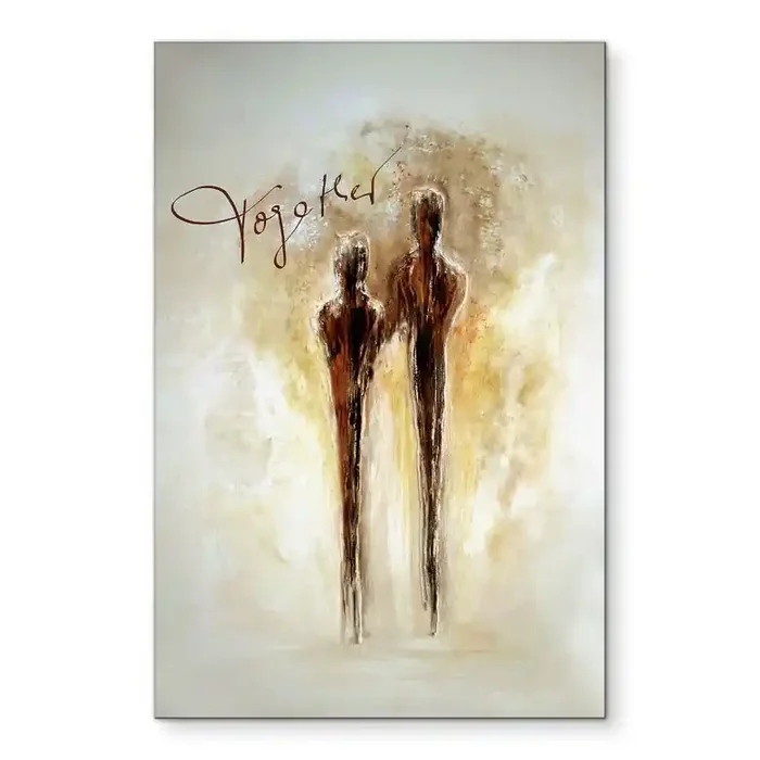 Wandbild Together – Melz – Alu-Dibond