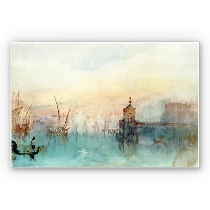 Wandbild Turner – Venedig mit erster Mondsichel