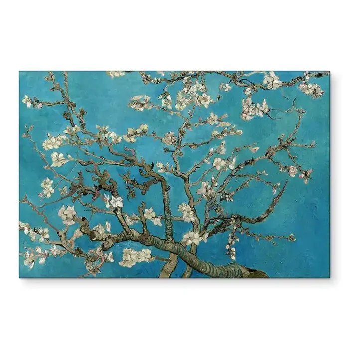 Wandbild van Gogh – Mandelblüte – Alu-Dibond