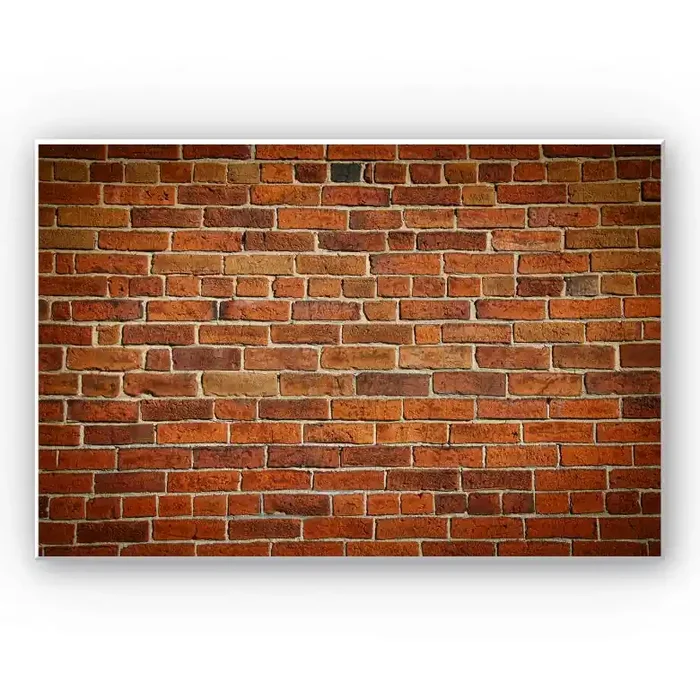 Wandbild Ziegelsteinmauer