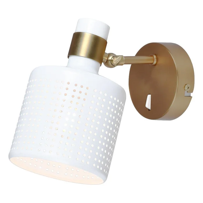 Wandleuchte aus Meta mit Kippschalter Rabalux Alberta E27 1xMAX 9W [Größe 13×20,5×20 cm]