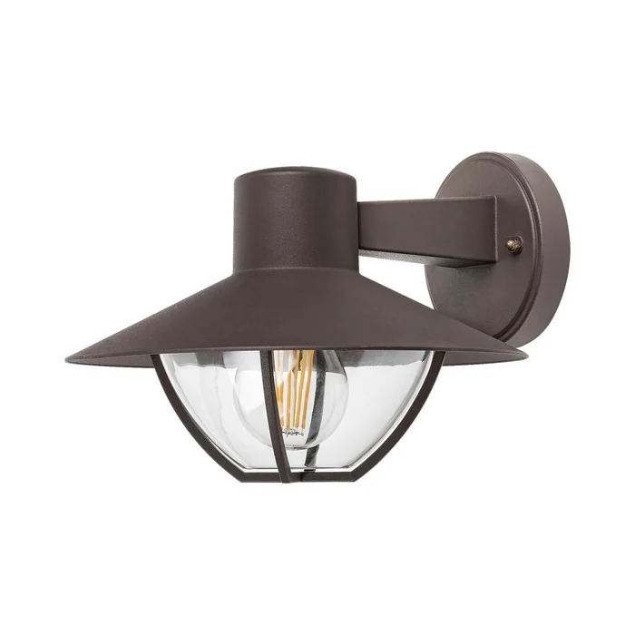 Wandleuchte für den Außenbereich aus Aluminium und Kunststoff Rabalux Almada [Größe 18x24x26 cm]