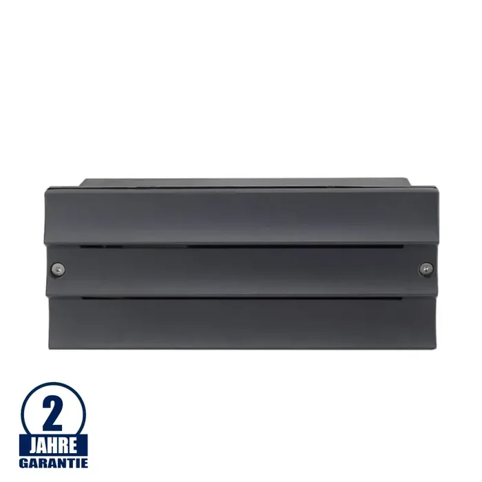 Wandleuchte mit E27 Fassung Grau IP54