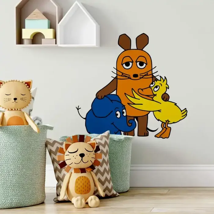 Wandtattoo Die Maus Familienporträt