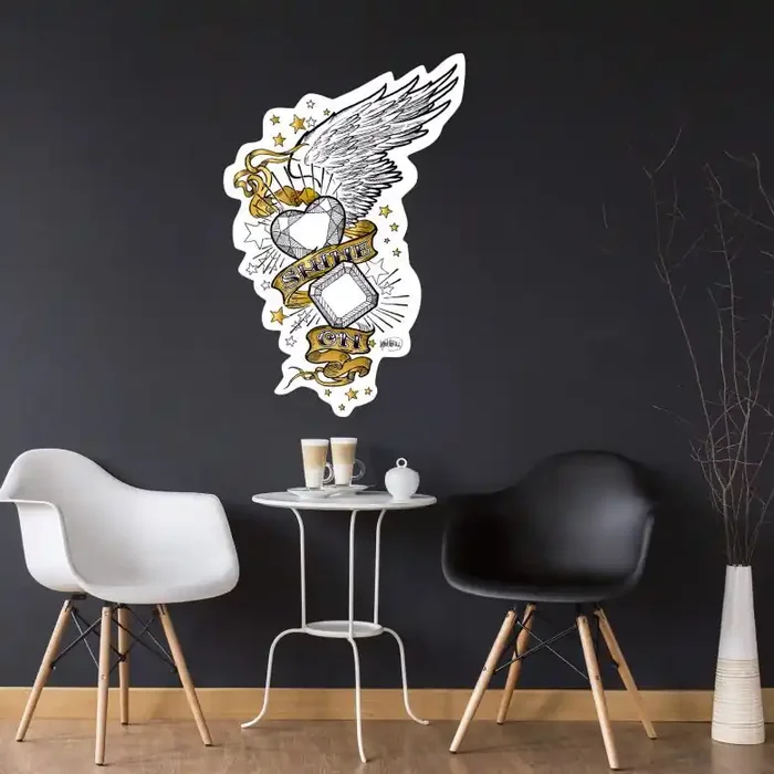 Wandtattoo LA Ink Shine On