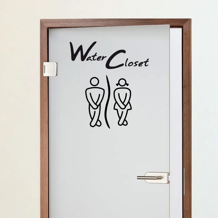 Wandtattoo Water Closet