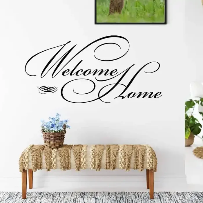 Wandtattoo Welcome Home