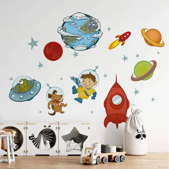Wandtattoo Weltraumbundle
