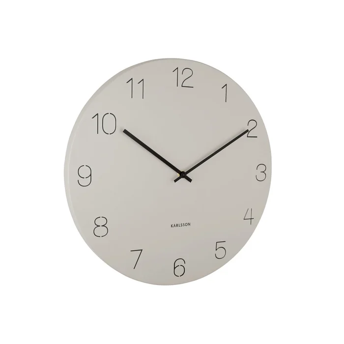 Wanduhr-Anhänger mit gravierten Zahlen