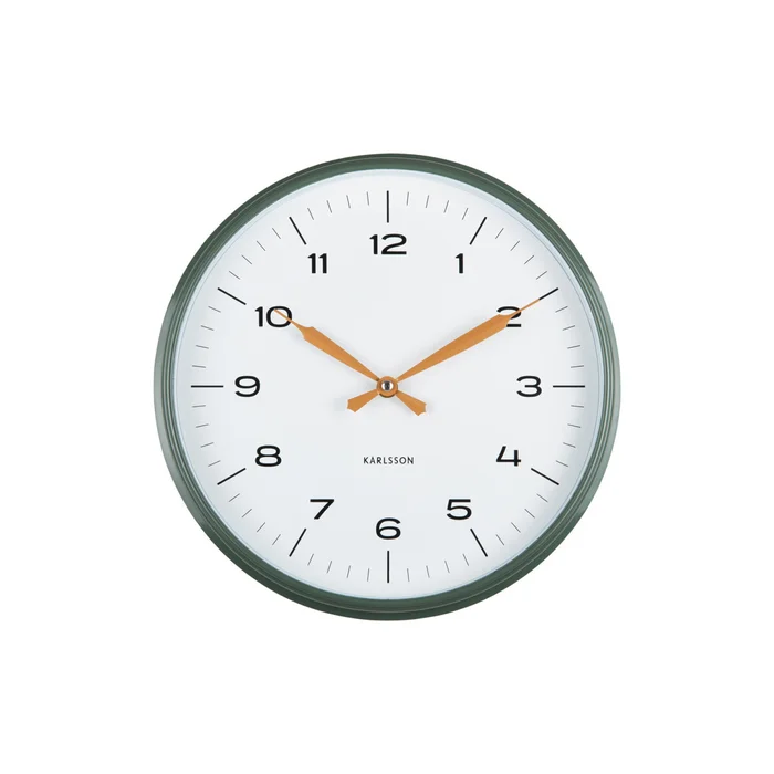 Wanduhr Karlsson Modern Factory [Größe 4,5×30 cm]