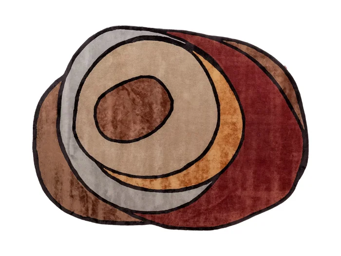 Warli Finisterre Teppich – FTR-04 Entworfen von Paolo Zani