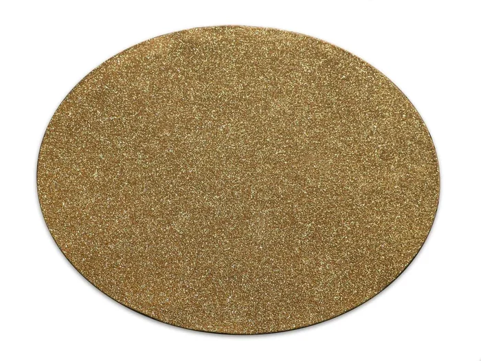 Weihnachtsbaum Unterlage GLIMMER – Rund – Gold – Ø 50cm