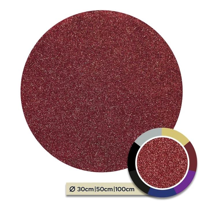 Weihnachtsbaum Unterlage GLIMMER | Rund | 0,30m, 0,50m, & 1,00m ⌀