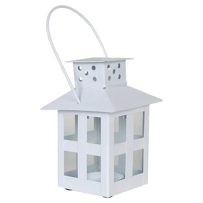 Weihnachtslaterne 16cm Weiss Skagen