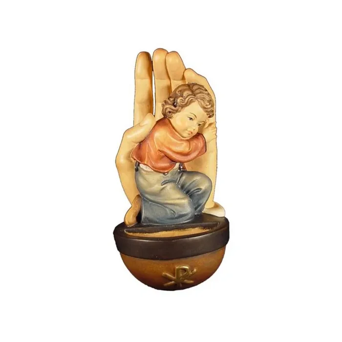 Weihwasserbecher Hand Junge
