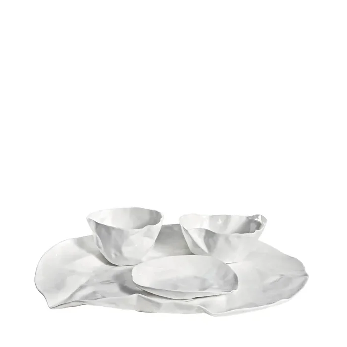 Weißes Bone China Set ADELAIDE X von Xie Dong für Driade