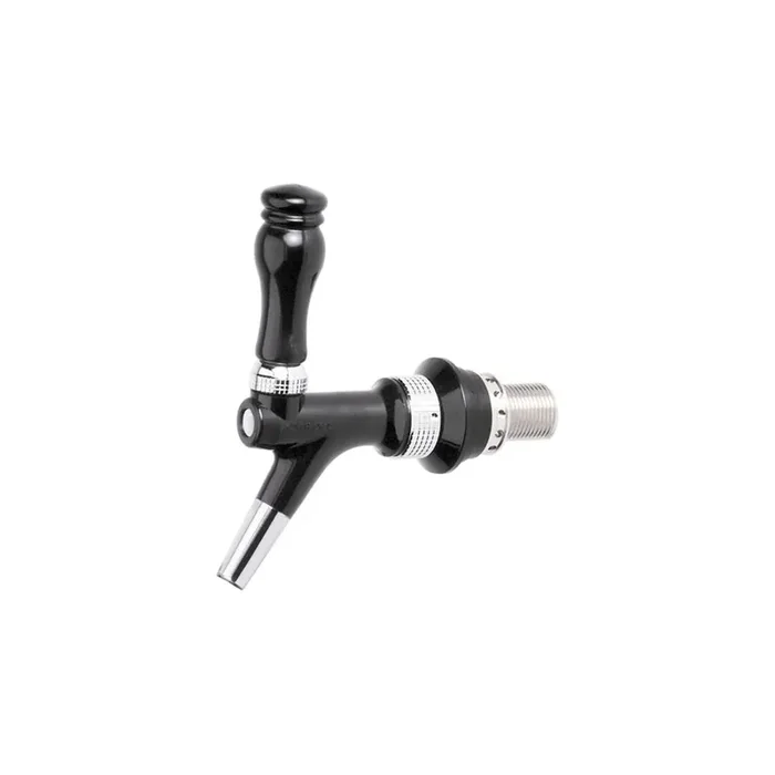 Wine tap X2 black CR 7 mm