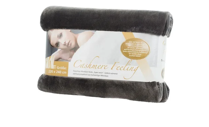 Wohndecke Premium Cashmere Feeling 220 x 240 cm