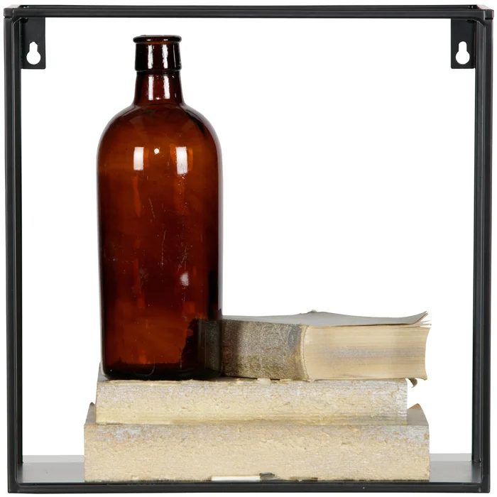 Würfel-Wandregal Woood Meert x2 [Größe 30x30x15/25x25x15 cm]