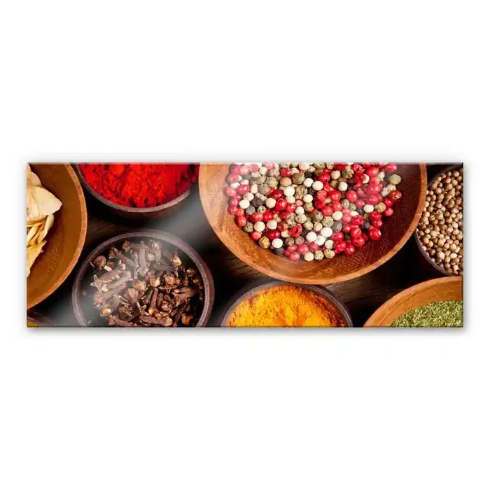 XXL Wandbild Gewürze – Panorama