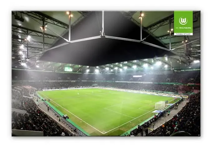 XXL Wandbild VfL Wolfsburg Volkswagen Arena
