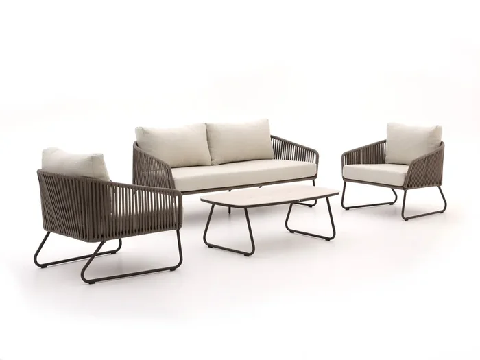 Yoi Calera Sessel-Sofa Lounge-Set 4-teilig