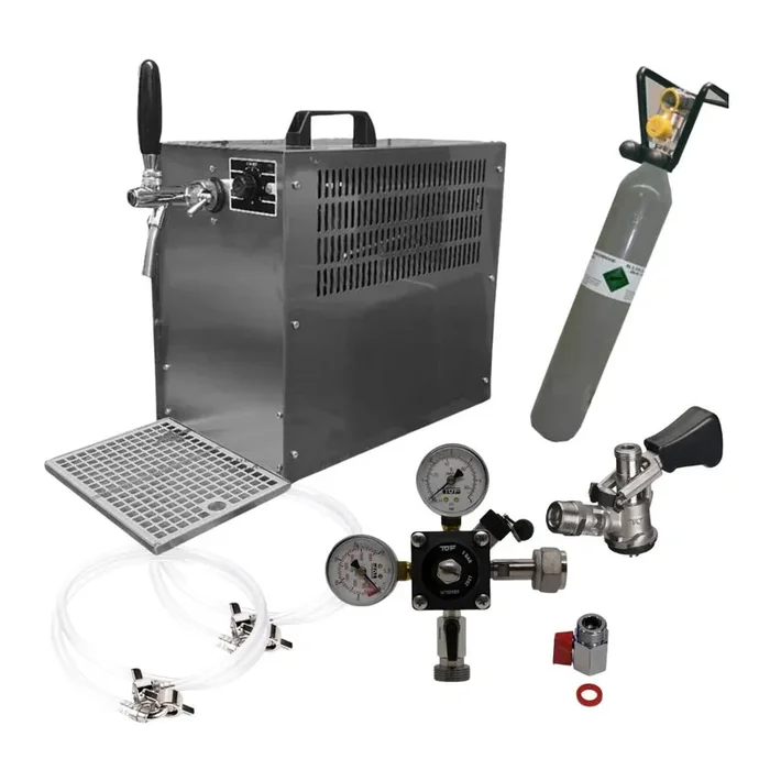 Zapfanlage Bierkoffer 60l/h Komplettset Köpikeg(D) 500g Co²